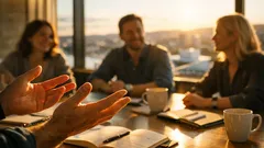 Derfor bør du vise håndflatene når du snakker i møter