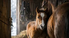 Ny studie: lengre tid med mor kan gi roligere føll etter avvenning