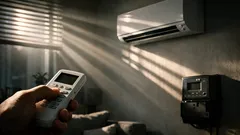 Bør du la klimaanlegget stå på hele dagen, eller skru av og på for å spare strøm