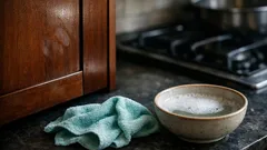 Slik vasker du kjøkkenskap i tre på 10–15 minutter uten skjolder