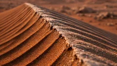 Perseverance finner to meter høye sandrygger på Mars – et mulig klimaarkiv