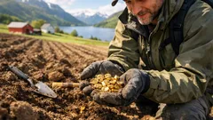 Århundrets funn: 500 keltiske gullmynter dukket opp i et helt vanlig jorde